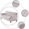 thumbnail image 5 of Plastic Thicker Clear Heavy-Duty Waterproof Three-Seat Sofa/Couch Cover - Protection Against Pets/Dog Clawing Slipcovers, 5 of 6
