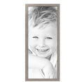 thumbnail image 2 of ArtToFrames 15" x 36" Silver Picture Frame, 15x36 inch Silver MDF Poster Frame (WOM-4642),  Pack, 2 of 8