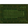 thumbnail image 1 of Ahgly Company Indoor Rectangle Persian Green Traditional Area Rugs, 3' x 5', 1 of 1