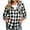 1Black, variant on Women's Oversized Plaid Flannel Shacket, Long Sleeve Button Down Hooded Shirt Jacket for Women Girls Lightweight Western Cowgirl Casual Layering Tops Fall Summer Fashion