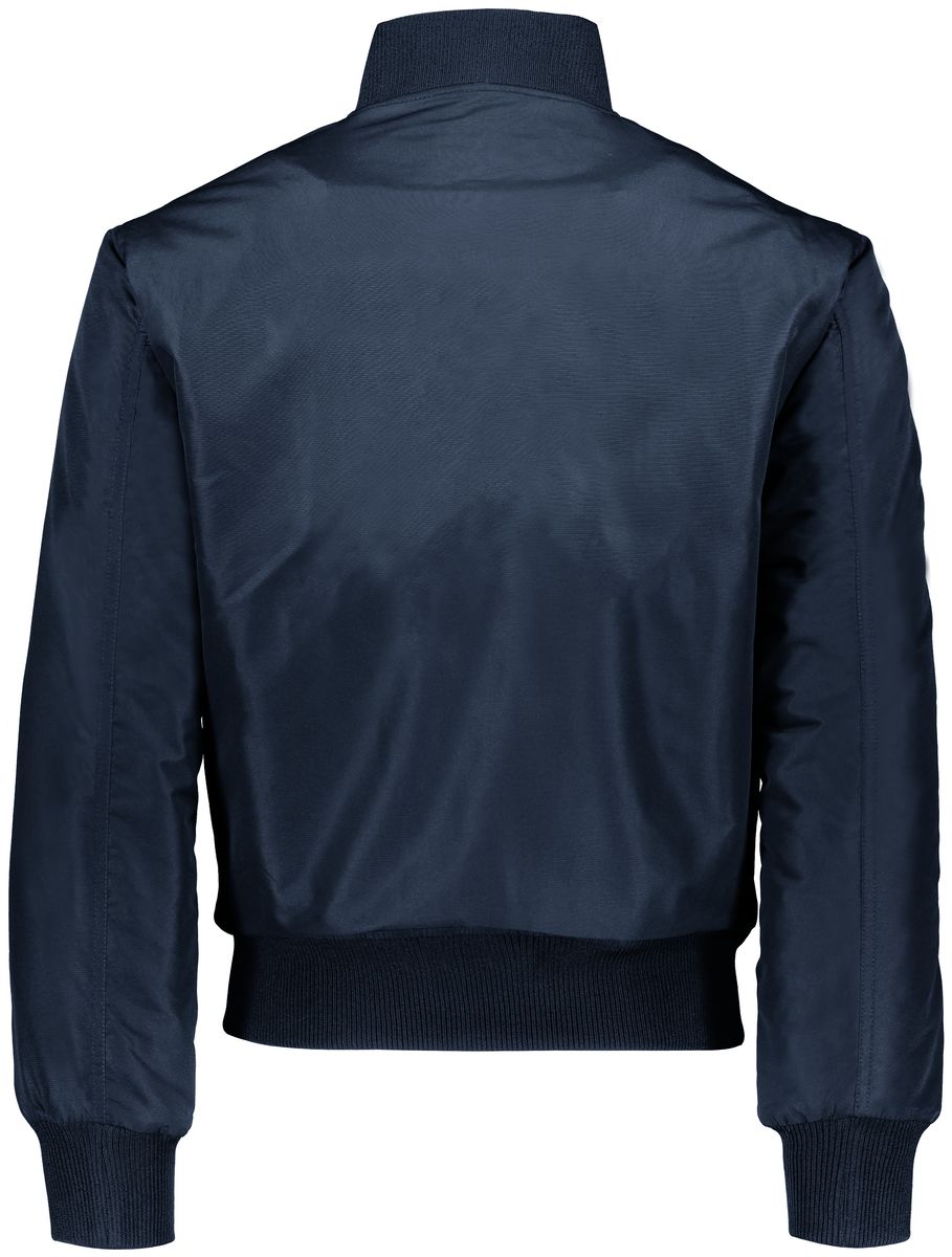 Holloway Sportswear L Flight Bomber Jacket Carbon Print 229532 - image 2 of 4