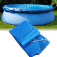 thumbnail image 4 of Solar  Pool Cover for 6 8 10 12 15Ft  Diameter Easy Set Dust Pool Cover Protector, 4 of 6