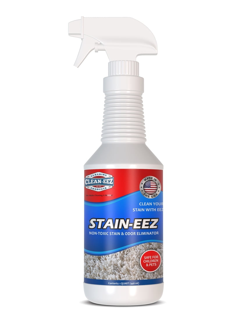 Staineez Carpet Cleaner Spray Eliminates odors and stains at the source 32oz bottle