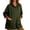 Army Green#women's snap button drawstring hoodies, variant on Oversized Snap Sweatshirt Women Button Loose Hoodies Drawstring Casual Pullover Tops with Front Pocket Lightweight Hoodie Pink,S
