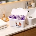 thumbnail image 6 of TOUMENY 50 Pack Scented Laundry Gel, Multi Functional Stain Remover Laundry Detergent Pods for All Washable Fabrics, 200ml Long Softening Laundry Pods for Everyday Use, Purple, 6 of 6