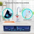 thumbnail image 3 of Pink Play Kitchen Toy Sink Electric Dishwasher, Pretend Role Play Kitchen Toys Set with Electric Faucet Dishwasher Play Set for Boys Girls Toddlers Children Role Play, 3 of 6