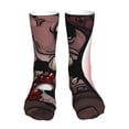 thumbnail image 2 of Lsque The Binding of Isaac Print Women's Men's Novelty 16in Crew Socks Cotton Socks Knee High Socks for Walking,Running,Nurses,Pregnancy, 2 of 6