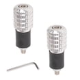 thumbnail image 1 of Par Punta Cabezal Slider Aluminio Blanco Moto Decorativos, 1 of 3