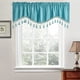 thumbnail image 4 of RKSTN blackout curtains Elegant Fringed Window Curtains --Patterned Rod Panels - Stylish Short Drapes For Home Decor, 4 of 8