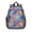 Astronaut and Rocket, variant on Astronaut and Rocket Blue Pattern Backpack for School, Cute School Bag with Adjustable Shoulder Straps and Padded Back, 15"x11.42"x5.5"