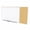Black, variant on Ghent's Wood 4' x 8' Bulletin & Mag. Whiteboard C-Set in Tan