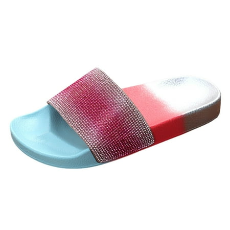 

Sandals Ladies Bright Color Women Sandals Toilet Slipper Bathroom Simple Shoes Turtle Slippers for Women Slippers Women Booties