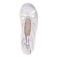 thumbnail image 4 of Jessica Simpson Womens Satin Ballerina Yoga Slipper with Bow, 4 of 6
