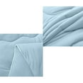 thumbnail image 5 of Qocolhg Quilt for Twin Bed Washable - Cooling Blankets for Hot Sleepers, Skin-friendly Solid Color Washed Cotton Summer Quilt, Oversized Bedding Soft Coverlet Quilts Twin Size, 59x79 inch Sky Blue, 5 of 6