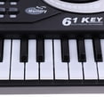 thumbnail image 4 of Teclado Piano 61 teclas teclado portátil Teclado multifuncional Piano música juguetes educativos regalos de navidad Sunnimix Teclado de piano digital de 61 teclas, 4 of 8
