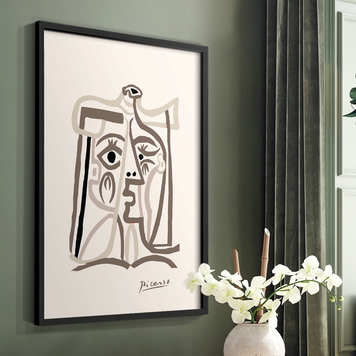 Matisse CCXXX in Solid Wood 8 x 10 Framed Print
