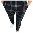thumbnail image 1 of Zszcpp Work Pants Men Long Brief Style Basic Large Plaid Relax Striped Minimalist Lounge Trousers Casual Trouser, 1 of 7