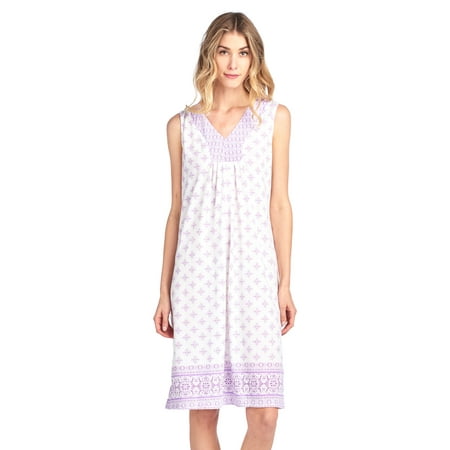 

Casual Nights Women s Fancy Lace Floral Sleeveless Nightgown