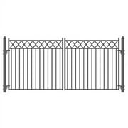 ALEKO Imitation Iron Steel Driveway Gate, Stockholm, 16'