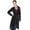 Black, variant on Scully Women's Boar Suede Fringed Maxi Coat - L19-81 Medium  US