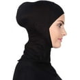 thumbnail image 2 of Solid Women's Muslin Hijab Jersey Head Scarf Plain Under Scarf Muslimah Turban Cap Scarf, 2 of 7
