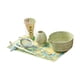 thumbnail image 2 of Juego de 7 batidores de matcha, cuenco de matcha con , soporte de cerámica para té, utensilios para amantes del té, japonés, soporte para ba Amarillo Verde, 2 of 9