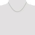 thumbnail image 2 of 14k White Gold 16 Inch 1.4mm Forzantine Cable Chain Necklace Pendant Charm, 2 of 9