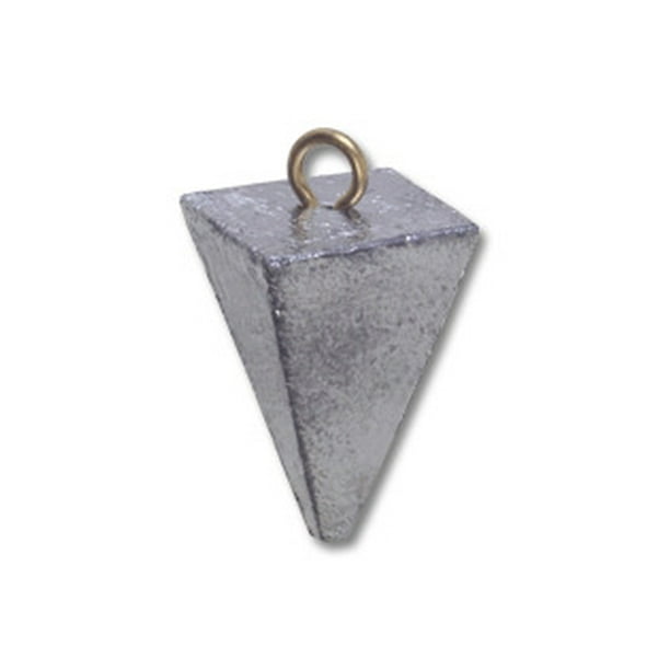 South Bend Pyramid Sinkers Fishing Weights, 3 oz., 3pack