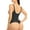 #2 Black Thong Style, variant on Tummy Control Shapewear Bodysuit for Women Open Bust Body Shaper Waist Trainer Bodysuit Body Briefer