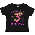 thumbnail image 3 of Inktastic It's My Third Birthday Girls Toddler T-Shirt, 3 of 5