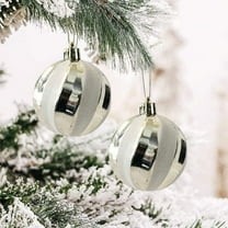 HongHeng Clearance Under $2.00 Christmas Set Christmas Decoration Electroplated Plastic 42pc Set