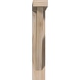 thumbnail image 2 of Ekena Millwork 3 1/2"W x 16"D x 20"H Traditional Block Smooth Bracket w/ Offset Brace, Douglas Fir, 2 of 25