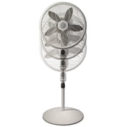Lasko 18 3-Speed Oscillating, Remote, Timer, Tilting Head Pedestal Fan 1850