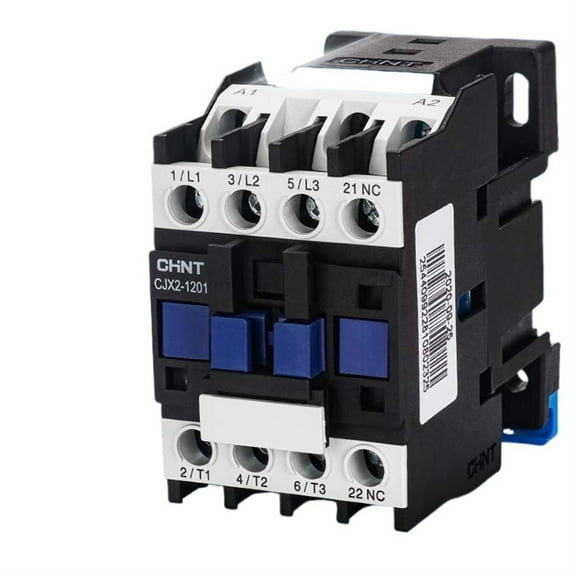 AC contactor 12A 3P 1NO/1NC Rail installation lc1d CJX2- 1210 1 normally open contact / CJX2- 1201 1 normally closed contact