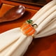 thumbnail image 5 of 4 anillos para servilletas con forma de calabaza, hebillas para servilletas del Día de Acción de Gracias, broches para servilletas, 5 of 5