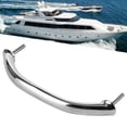 thumbnail image 3 of Oval Stainless Steel Rail Handrail Grab Bar for Hatch Deck, Mirror Polished , Suitable for Yachts, RVs, Bathroom, 3 of 7