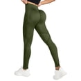 thumbnail image 3 of Women's Texture Peach Hip Lifting Yoga Pants Tight Fit Sports Without Lines, 3 of 7