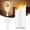 White 1 Pack, variant on Uplighting Indoor, 7W Floor Can Lights with 2700K LED GU10 Bulbs