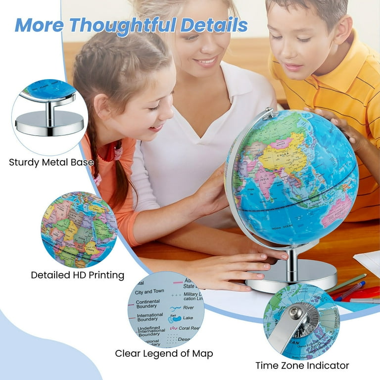 Smart Wallaby Interactive World Globe For Kids Kids Globe
