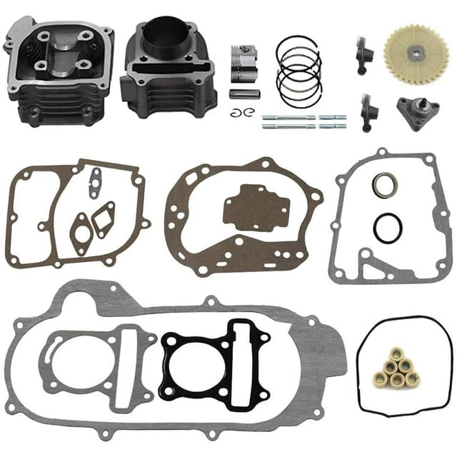 Trkimal Upgrade Big Bore 50mm Cylinder Rebuild Kit for GY6 50cc 139QMB