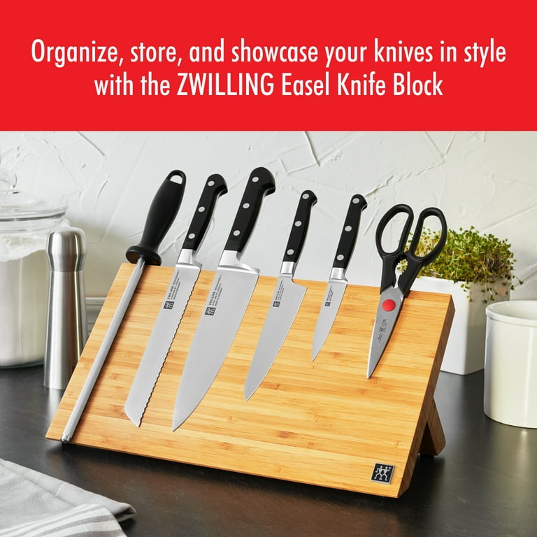 Zwilling: Professional 'S' Knife block, bamboo, 7 pcs.