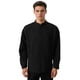 thumbnail image 1 of Ceisia Men's Relaxed Fit Vertical Stripe Jacquard Small Stand Collar Long Sleeve Casual Knit Top Gifts, 1 of 8