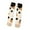 Beige, variant on MZXELPRJD No Show Socks Womens Fuzzy Socks Cozy Soft Fluffy Cute Animal Slipper Socks Sleeping Warm Socks for Girls, White Socks Black