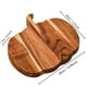 thumbnail image 3 of Tabla de cortar de madera en forma de calabaza | Tabla de Frutas de Bistec de Pan de Queso Versátil | Madera Natural Duradera | Bandeja de servicio decorativa llamativa | Gran superficie de corte, 3 of 5