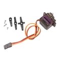 thumbnail image 2 of Mini RC Servo, Durable Dual Ball Bearing Micro Metal Gear Servo  For RC Boat Car, 2 of 8