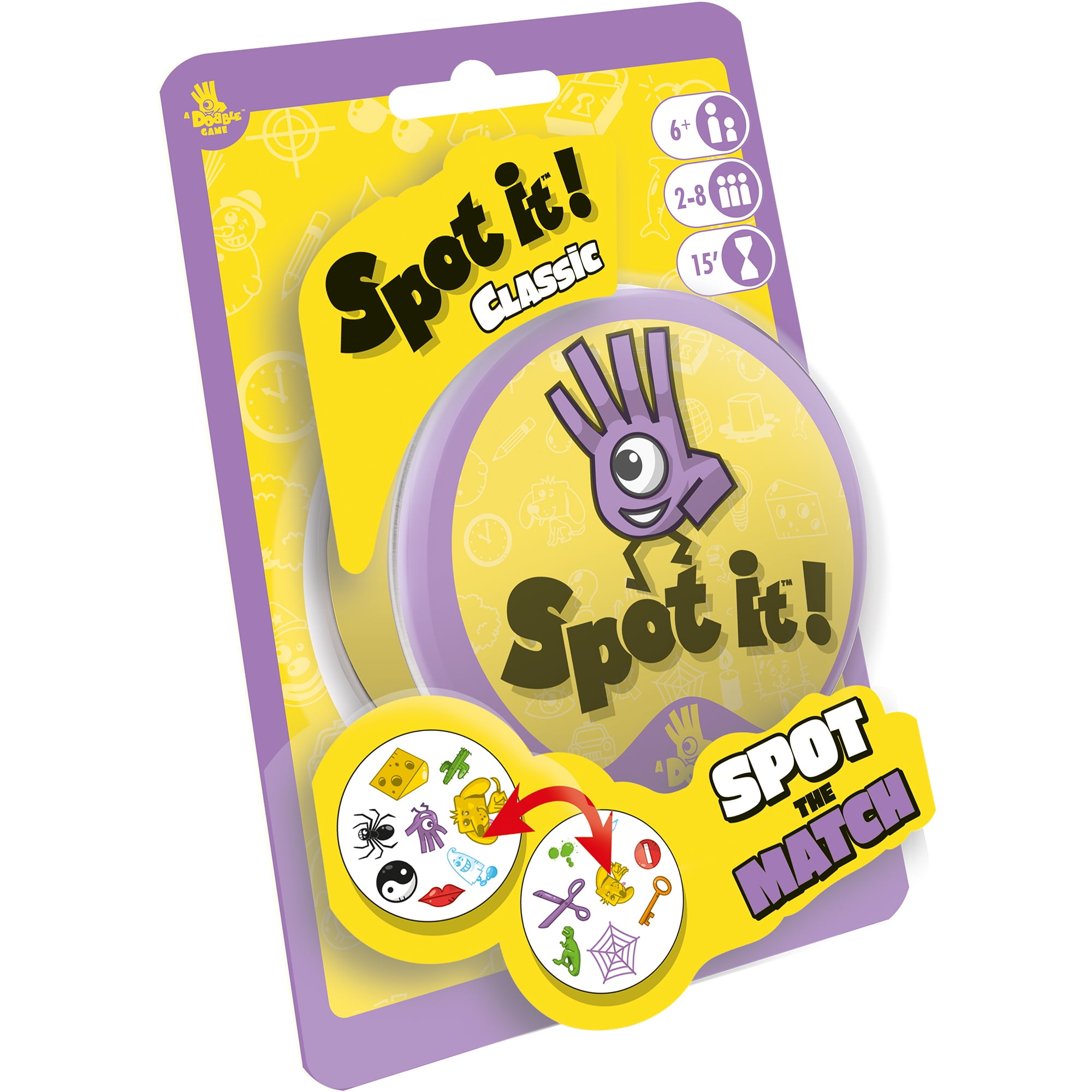 Spot It Dobble Card Game By Asmodee Kids Party The Award-Winning Family Game 