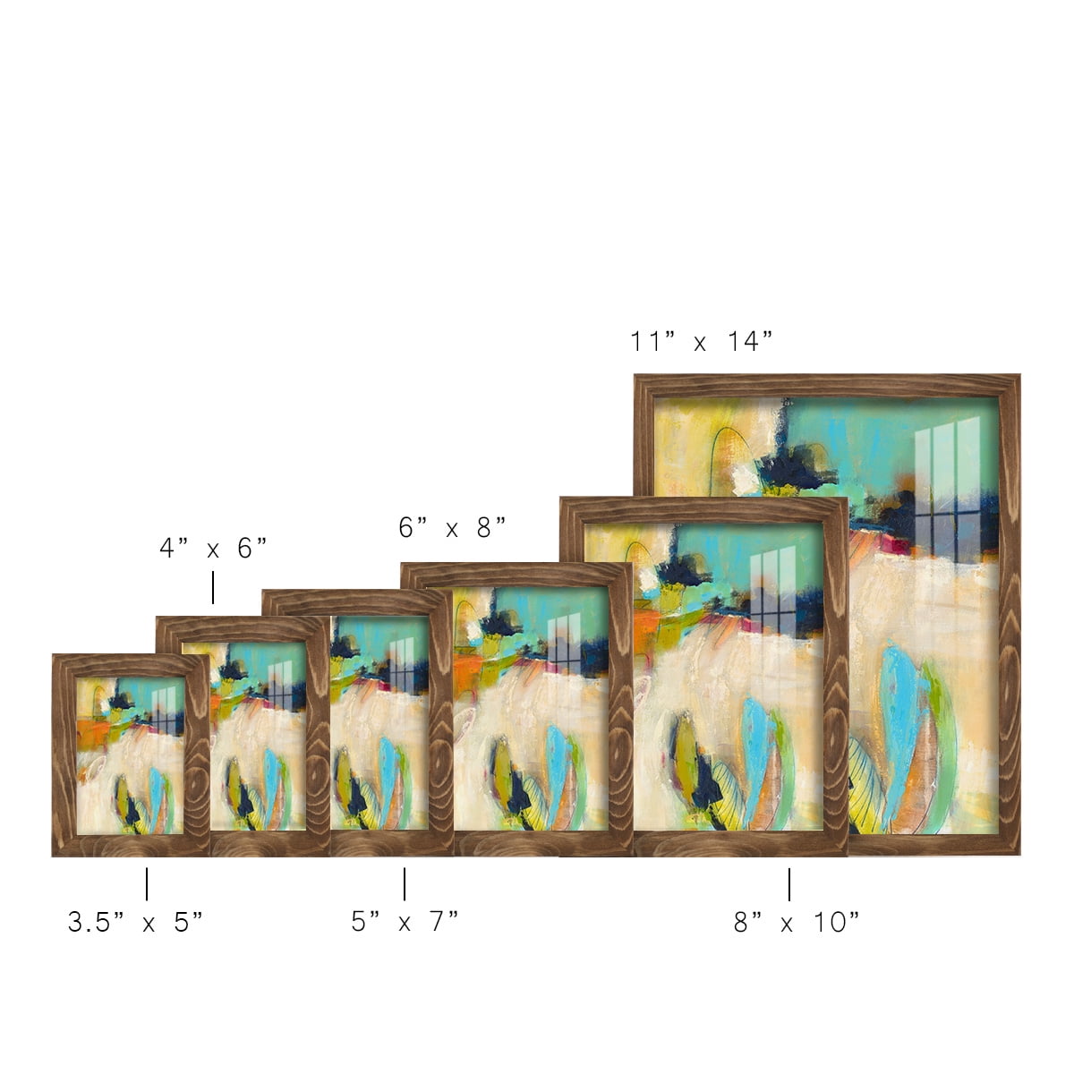 It All Adds Up - Framed Print w/glass - Walnut