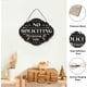 thumbnail image 4 of Letrero de madera natural para colgar sin solicitar, letrero rústico de granja, letreros decorativos personalizados divertidos para la puerta de entrada de la casa, pared de 11" × 8-1/2", 4 of 8
