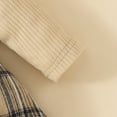 thumbnail image 5 of Emy Dola Baby Girl Clothes Newborn Ribbed Romper Dress Infant Lace Ruffle Long Sleeve Plaid Outfits with Headband 0-18 Months, 5 of 8