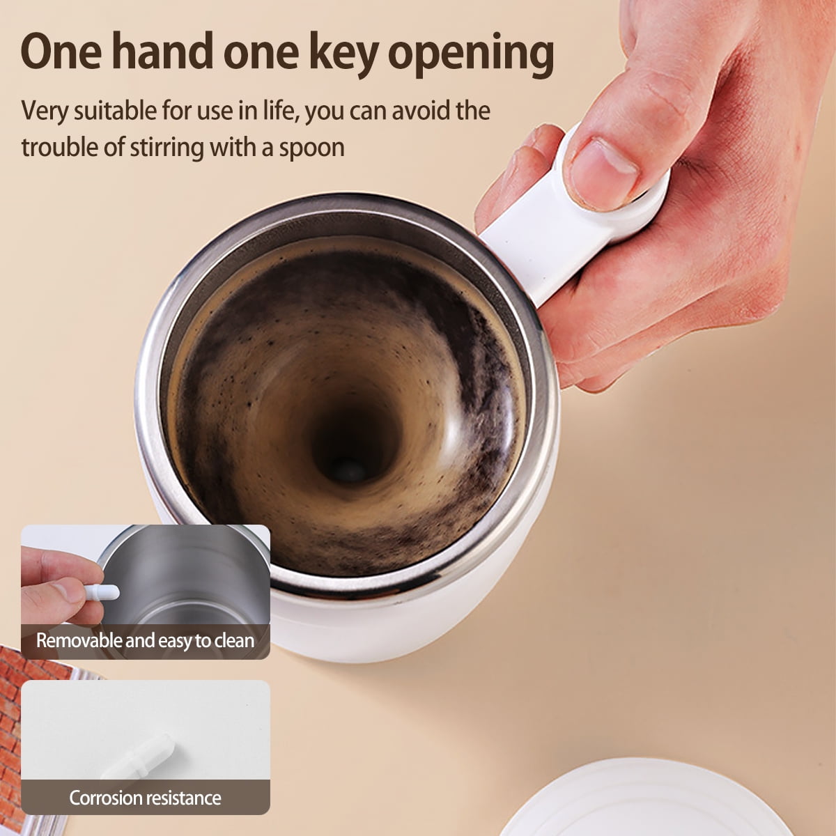Self-Stirring Mug – Angles Stores